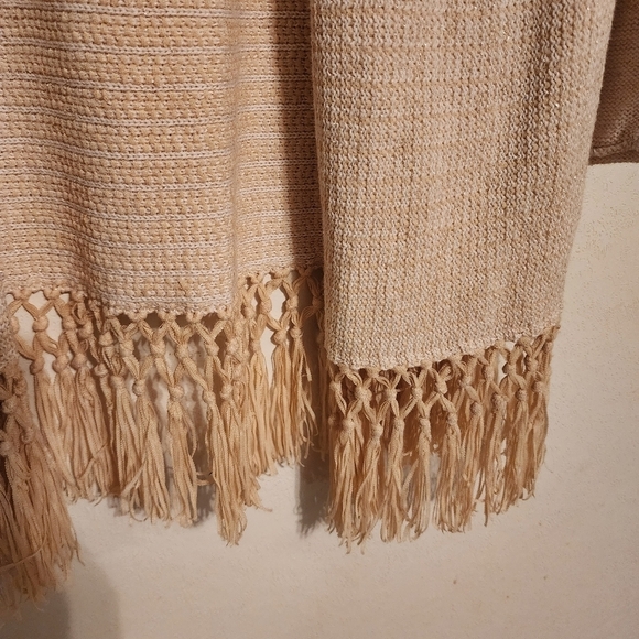 Lilly Pulitzer Tatum Long Fringe Hem Shimmer Open Cardigan Size S - Picture 5 of 13